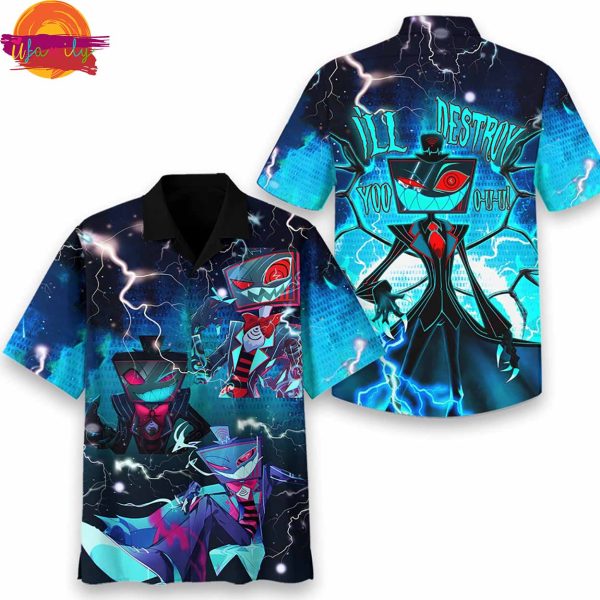 Hazbin Hotel Vox Hawaiian Shirt