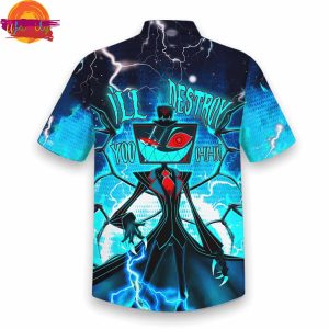 Hazbin Hotel Vox Hawaiian Shirt 2