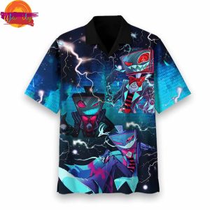 Hazbin Hotel Vox Hawaiian Shirt 3