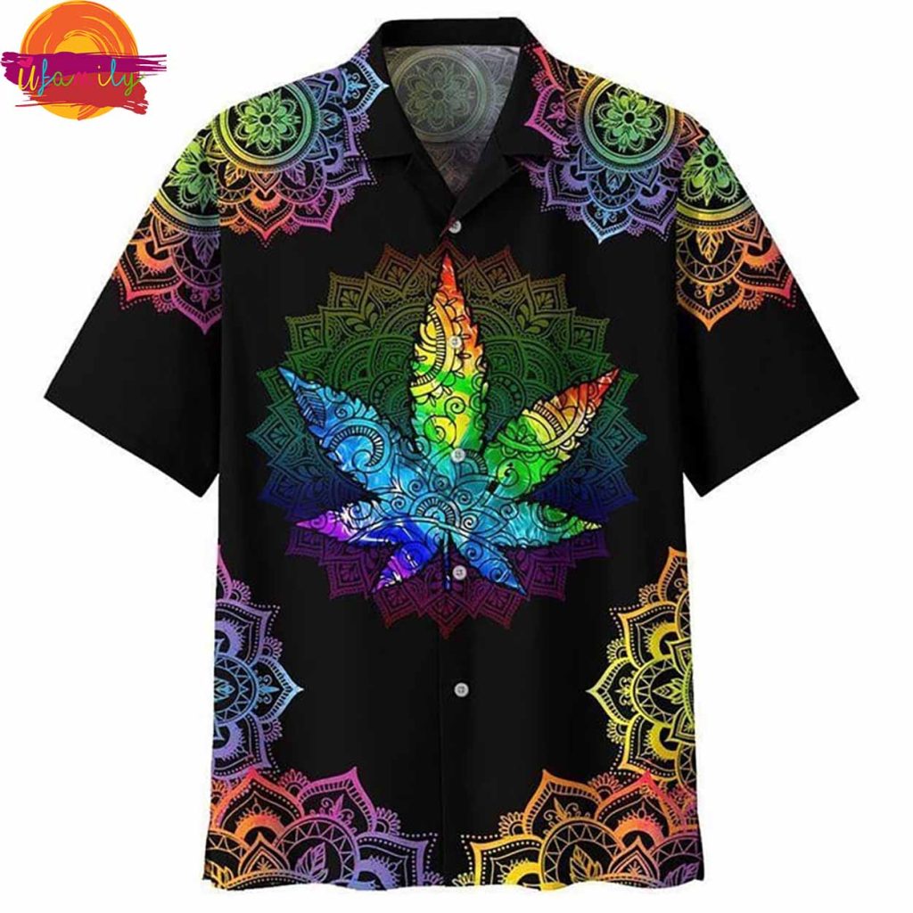 Hippie Weed Hawaiian Shirt Style