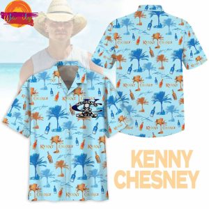 Kenny Chesney No Shoes Nation Pattern Hawaiian Shirt