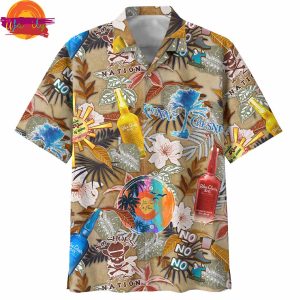 Kenny Chesney Whisky Pattern Hawaiian Shirt