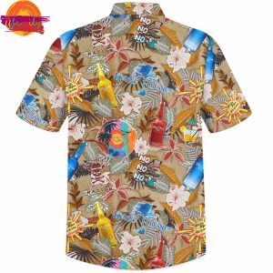Kenny Chesney Whisky Pattern Hawaiian Shirt