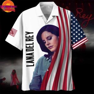 Lana Del Rey Like An American Hawaiian Shirt 3