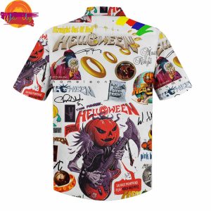 Music Master of The Rings Helloween Hawaiian Shirt 2