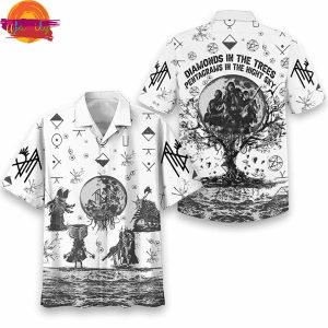 Sleep Token Ascensionism White Hawaiian Shirt Style 1