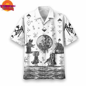 Sleep Token Ascensionism White Hawaiian Shirt Style 2