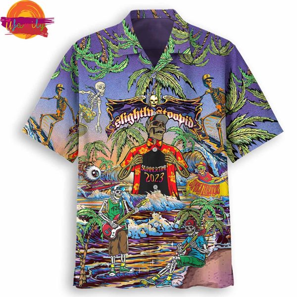 Slightly Stoopid Summer Tour Hawaiian Shirt Style