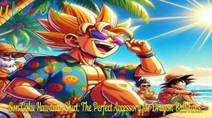 Son Goku Hawaiian Shirt The Perfect Accessory for Dragon Ball Fans!