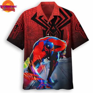 Spider Man Red Hawaiian Shirt Style