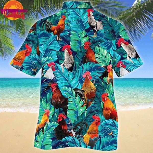 Chicken Leaf Hawaiian Shirt