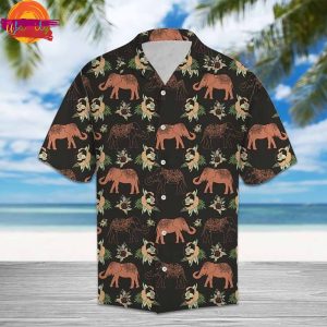 Amazing Elephant Summer Hawaiian Shirt Style