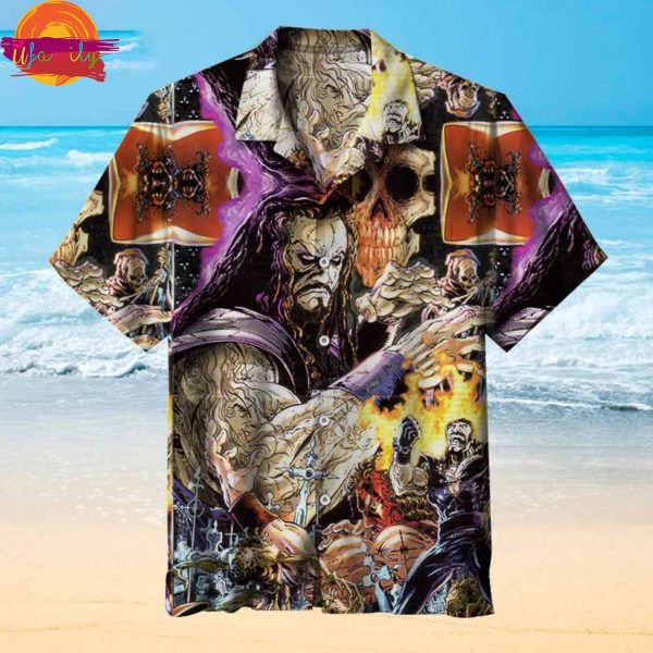 Batista WWE Skull Universal Hawaiian Shirt Style