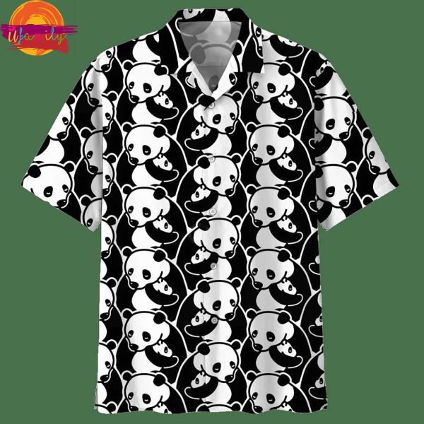 Bear Panda Hawaiian Shirt Style