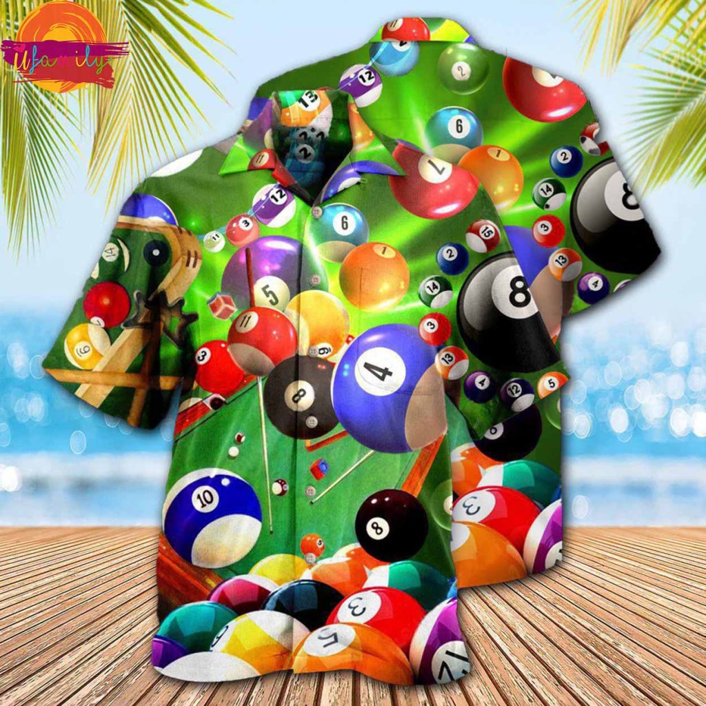 Billiards Balls Hawaiian Shirt Style