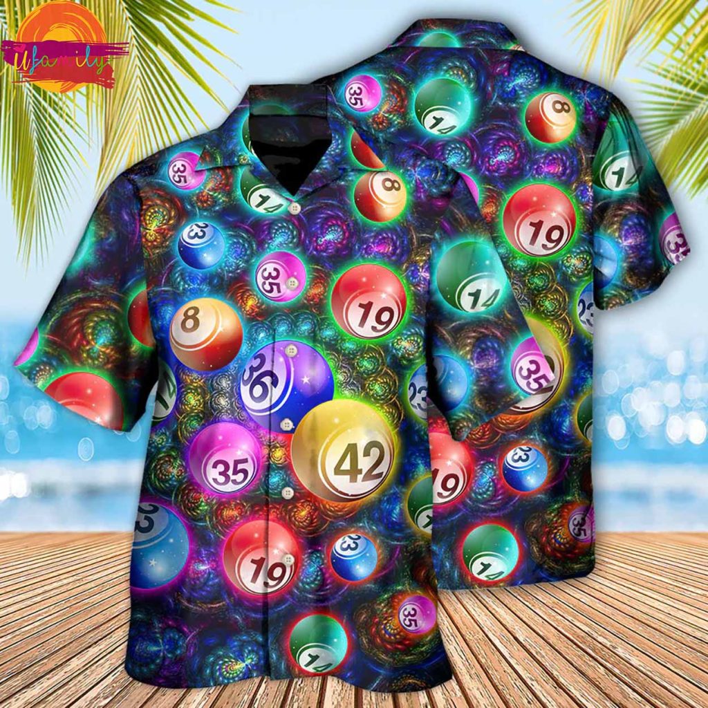 Billiards Funny Neon Colorful Hawaiian Shirt Style