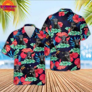 Black Angus Farm Hawaiian Shirt