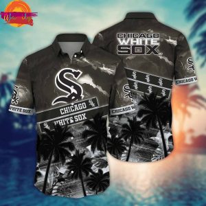 Chicago White Sox Flowers Hawaiian Shirt