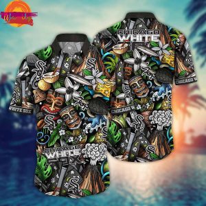 Chicago White Sox Tiki Tiki Hawaiian Shirt 1