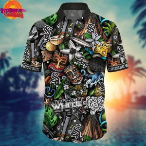 Chicago White Sox Tiki Tiki Hawaiian Shirt 3