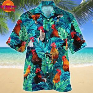 Chicken Leaf Hawaiian Shirt