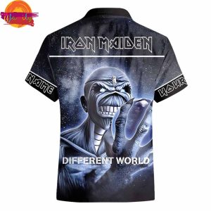 Custom Iron Maiden Different World Hawaiian Shirt Style