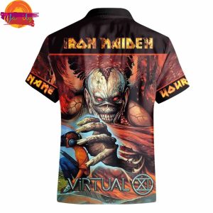 Custom Iron Maiden Virtual Tour XI Hawaiian Shirt For Fans 3