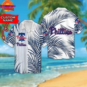 Custom Philadelphia Phillies Tropical Hawaiian Shirt Style