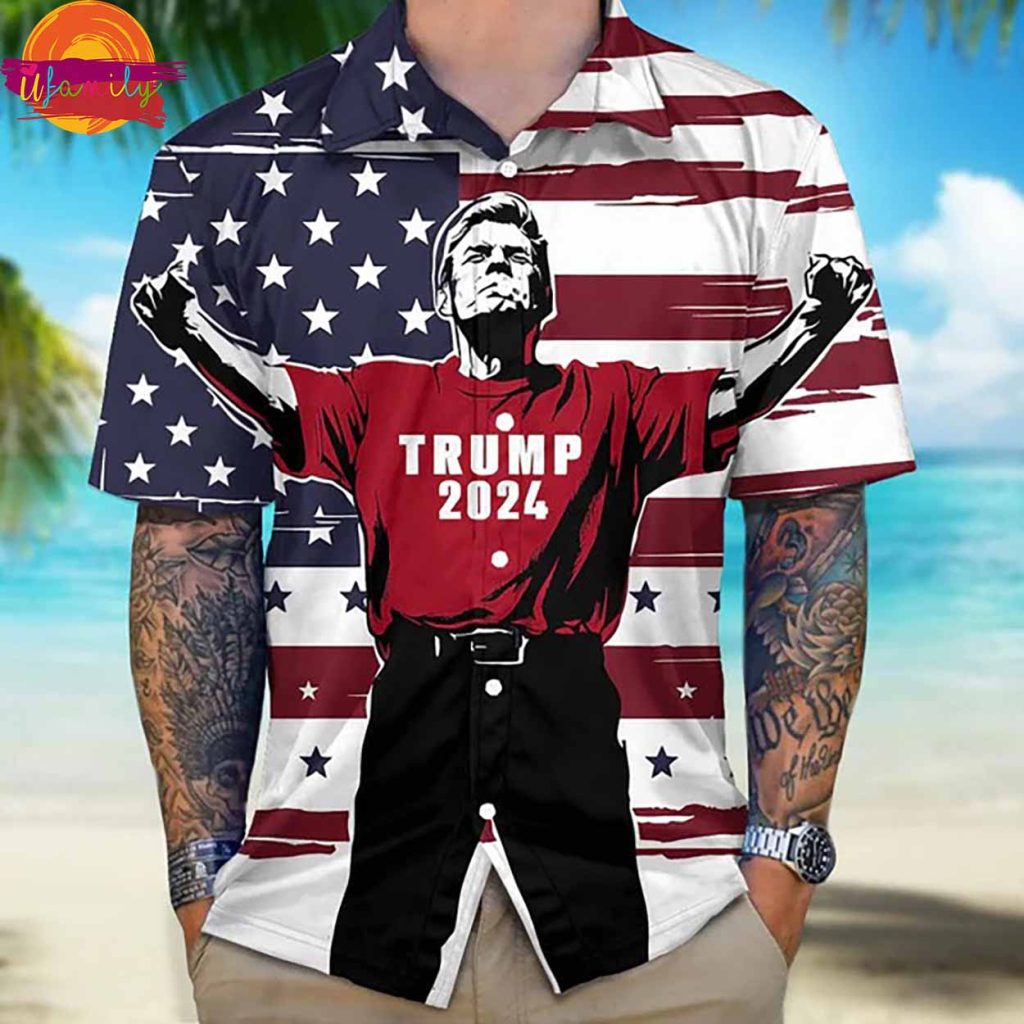 Donald Trump 2024 Hawaiian Shirt For Men