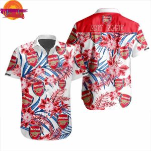 EPL Arsenal Custom Name Hawaiian Shirt Style