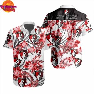 EPL Bournemouth Custom Name Hawaiian Shirt Style