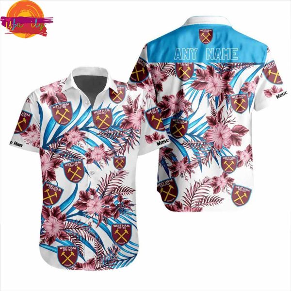 EPL West Ham Custom Name Hawaiian Shirt Style