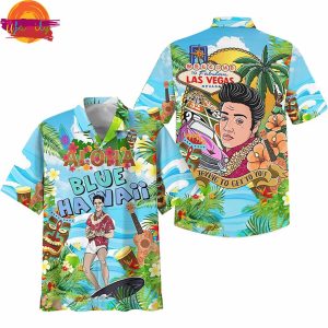 Elvis Presley Blue Hawaii Hawaiian Shirt Style