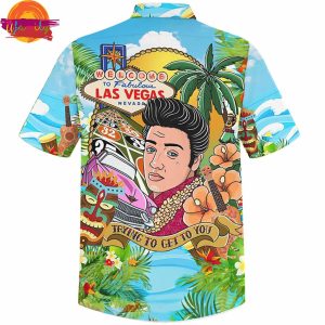 Elvis Presley Blue Hawaii Hawaiian Shirt Style