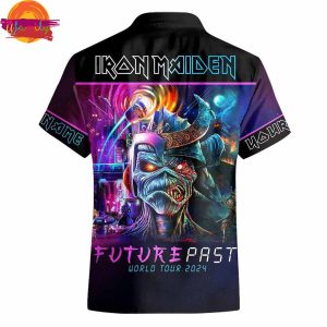 Iron Maiden Future Past World Tour 2024 Hawaiian Shirt For Lovers 3