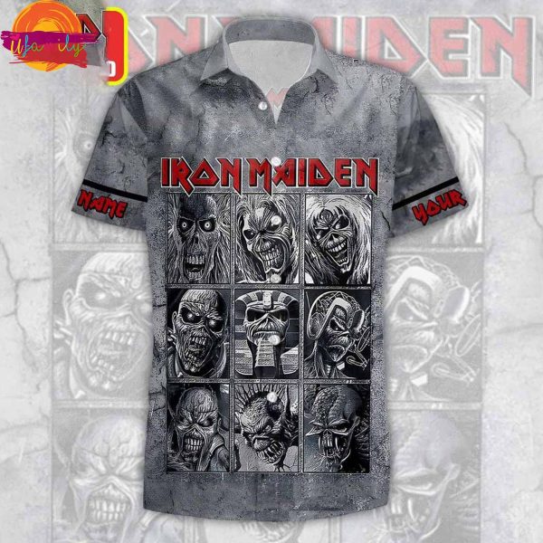 Limited Edition Iron Maiden Hawaiian Shirt For Summer