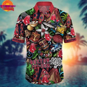 MLB Boston Red Sox Hawaiian Shirt Style