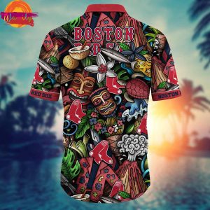 MLB Boston Red Sox Hawaiian Shirt Style 3