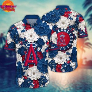 MLB Los Angeles Angels Hawaiian Shirt Style 1