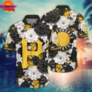 MLB Pittsburgh Pirates Flower Hawaiian Shirt Style