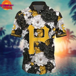 MLB Pittsburgh Pirates Flower Hawaiian Shirt Style