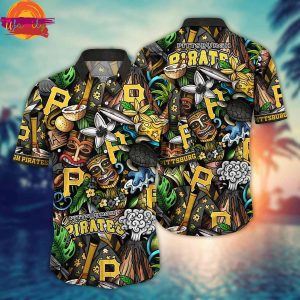 MLB Pittsburgh Pirates Hawaiian Shirt For Fans 1