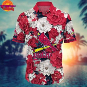 MLB St Louis Cardinals Hawaiian Shirt Style 3