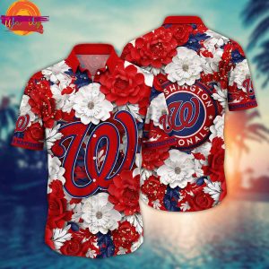 MLB Washington Nationals Hawaiian Shirt Style 1