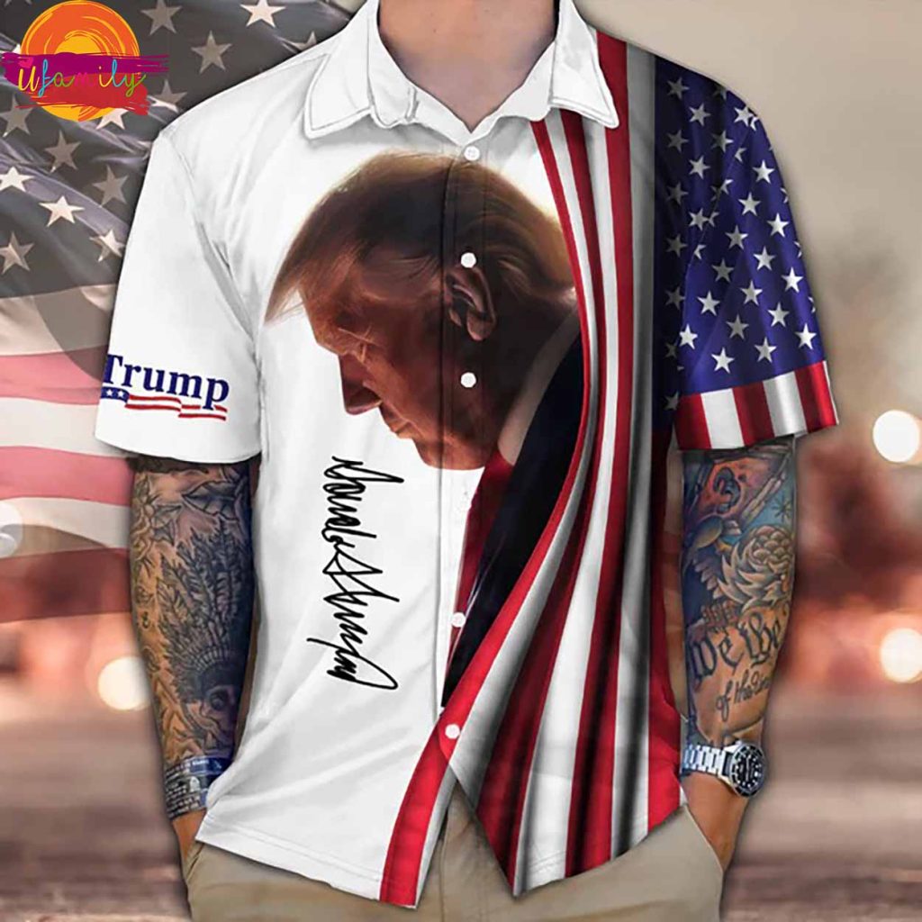 Make American Great Again Trump 2024 Hawaiian Shirt Style