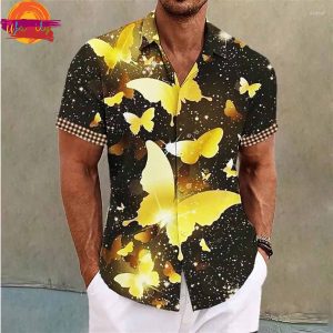 Men’s Casual Shirt Summer Hawaiian Shirt Style