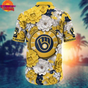 Milwaukee Brewers Hawaiian Shirt Style 3