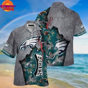 NEW Philadelphia Eagles NFL Hawaiian Shirt Style