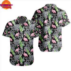 NHL Los Angeles Kings Hawaiian Shirt Design