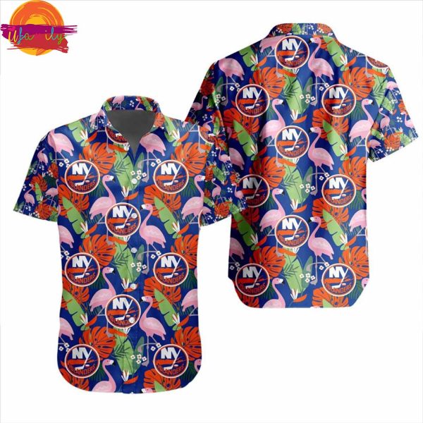 NHL New York Islanders Hawaiian Shirt Design